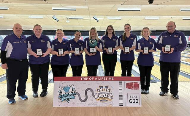Plum girls finish 3rd at state team bowling championships