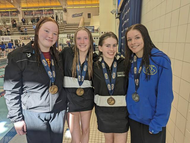 Hampton’s Gabby Elk takes 2nd at PIAA Class 2A diving championships