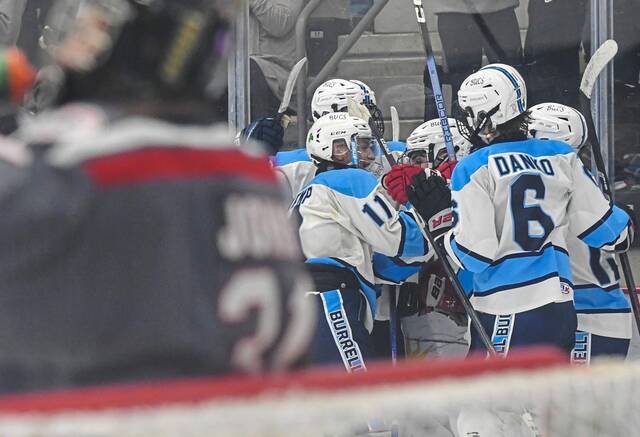 Tough loss ends special season for Burrell hockey