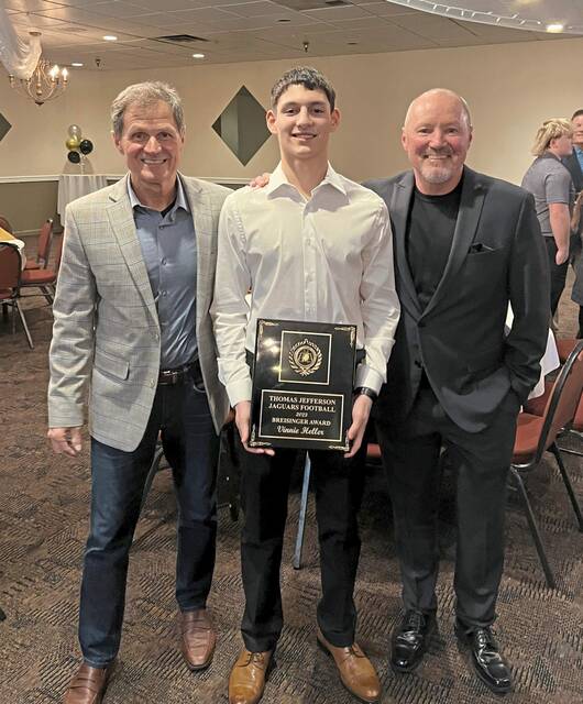 Vinnie Heller earns Thomas Jefferson’s prestigious Breisinger Award