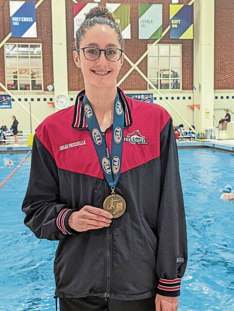 Fox Chapel notebook: Swimmers come home with state medals