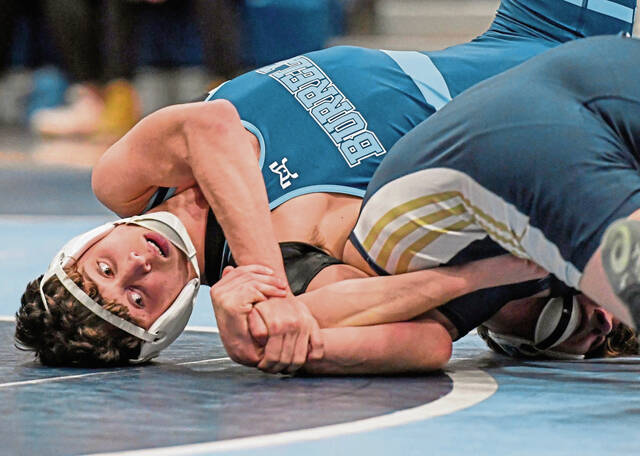 Valley News Dispatch 2024 wrestling all-stars: Burrell’s Cooper Hornack fights through injury to win WPIAL gold