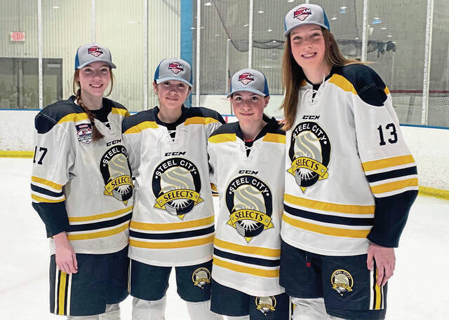4 Quaker Valley girls hockey players compete in national championships
