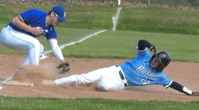 Burrell baseball keeps pace in section with victory over Derry