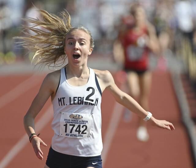Mt. Lebanon’s Logan St. John Kletter adds 1,600-meter title to gold medal collection