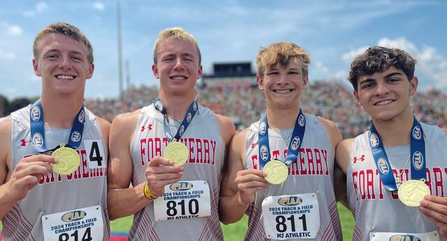 Fort Cherry relay team wins PIAA gold after coming close in football, basketball