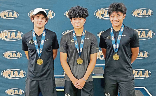 Gateway boys tennis concludes season with PIAA singles, doubles medals