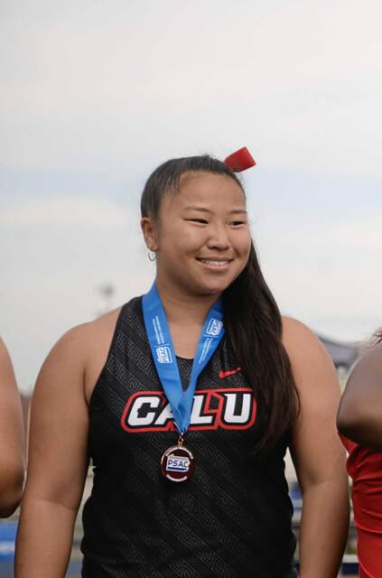 As a hammer thrower or metalsmith, Fox Chapel grad shines at Cal (Pa.)