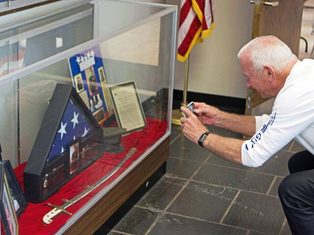 Display memorializes Bethel Park Marine