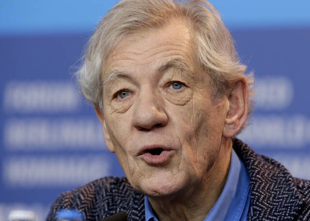 Actor Ian McKellen, 85, is looking forward to returning to work after his fall off a London stage