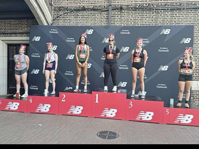 Derry’s Mazzoni wins javelin championship at New Balance Nationals