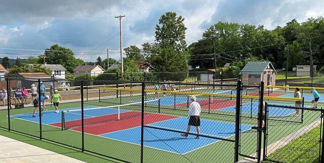 Pickleball courts become highlight of improved Renton Park in Plum