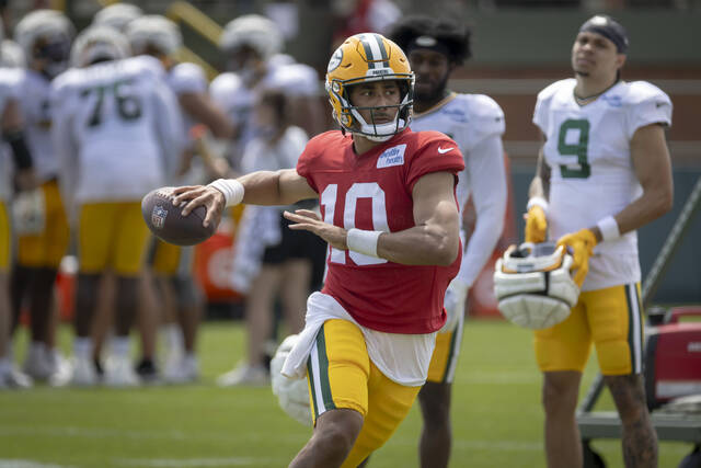 QB Jordan Love eager to show he’s worth the Packers’ investment in him after signing big contract<span class="headline-video">Video <i class="fa-solid fa-circle-play"></i></span>
