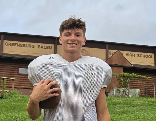 Dom Rosensteel becomes a leader on offense, defense for Greensburg Salem
