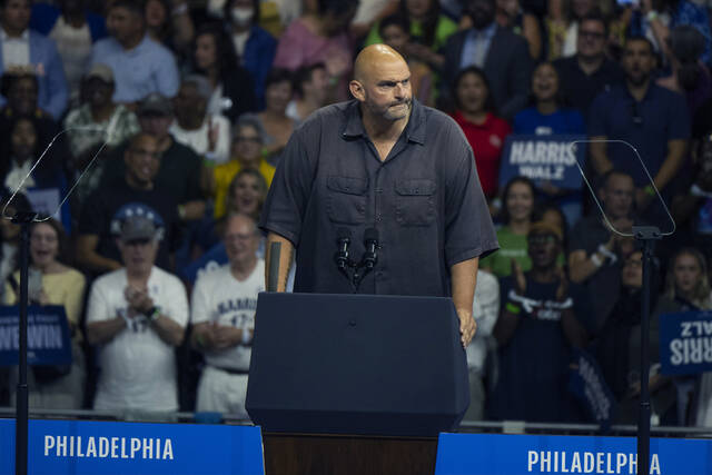 Sen. Fetterman says absence from DNC this week not a result of squabbles with fellow Democrats