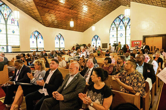 Religious leaders swap stories, talk grant funding during house of 