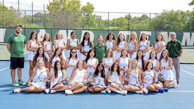 Pine-Richland girls tennis thriving without top player