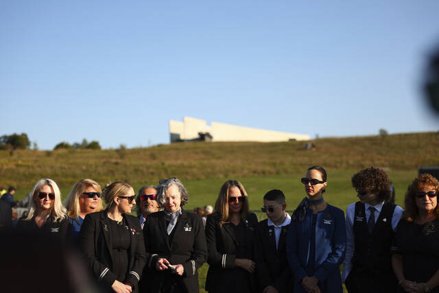 Hundreds visit Flight 93 memorial near Shanksville on 23rd anniversary of 9/11
