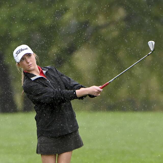 Peters Township junior, Shady Side Academy freshman dodge raindrops to win WPIAL golf titles