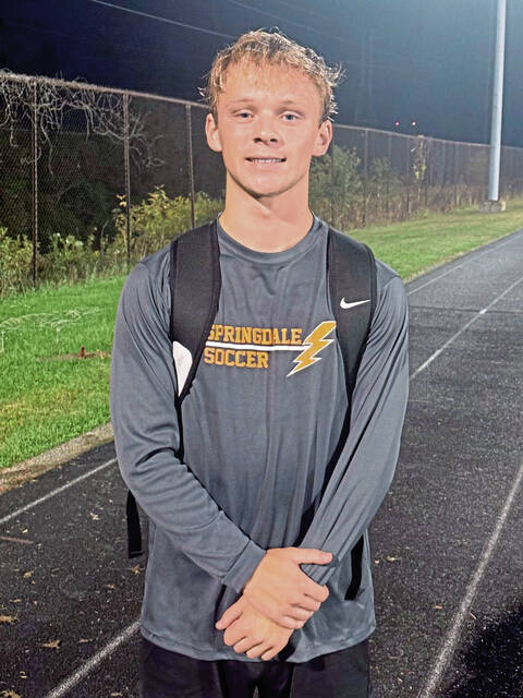A-K Valley Senior Spotlight: Springdale’s Nathan Dubas
