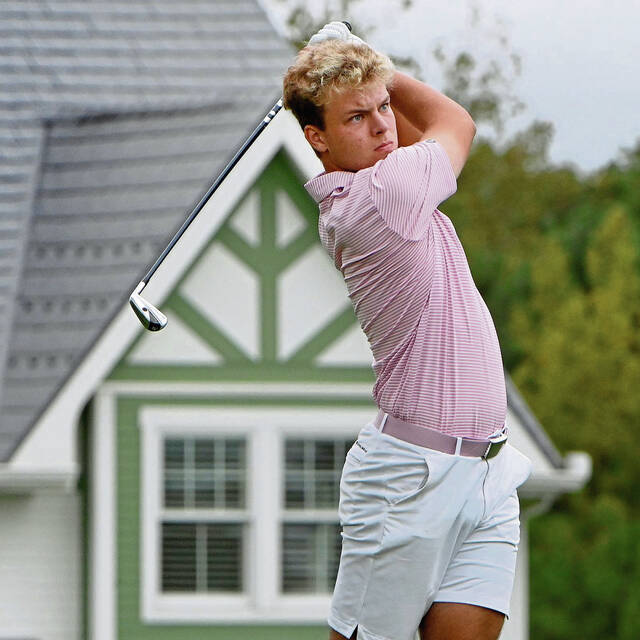 Peters Township’s Colton Lusk makes 7 birdies, shoots 67 at Oakmont to win WPIAL title