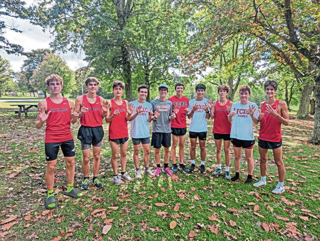 Ethan Vaughan, Fox Chapel cross country teams ‘race with the top dogs’