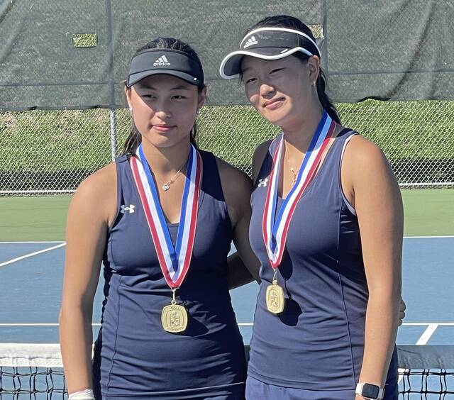 Mt. Lebanon, Quaker Valley tandems capture WPIAL girls tennis doubles gold