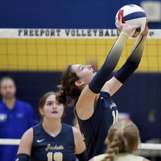 Freeport volleyball takes care of business vs. Ringgold