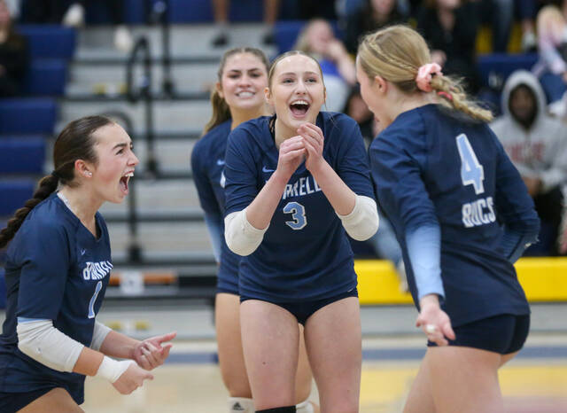 Unflappable Burrell sweeps South Allegheny in Class 2A volleyball 1st round