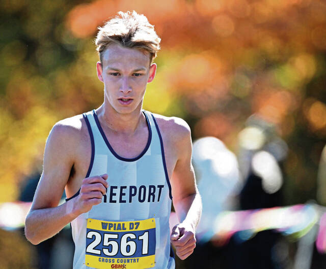 Freeport’s Michael Braun goes wire to wire to win WPIAL Class 2A cross country title