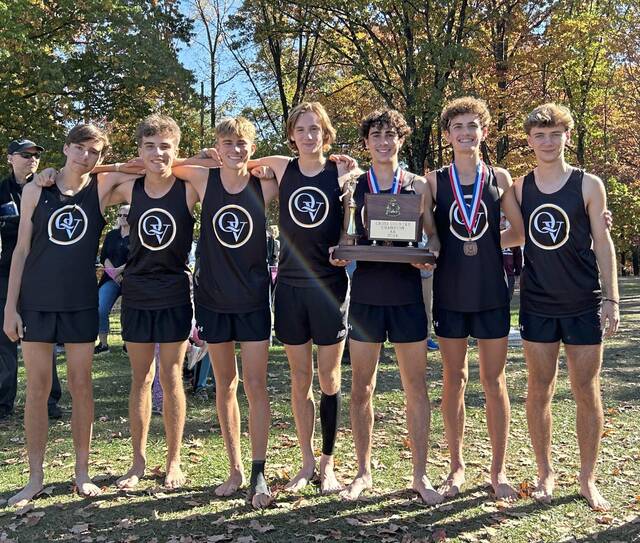 ‘Aiming for gold and nothing less,’ Quaker Valley boys hit their target at WPIAL cross country meet