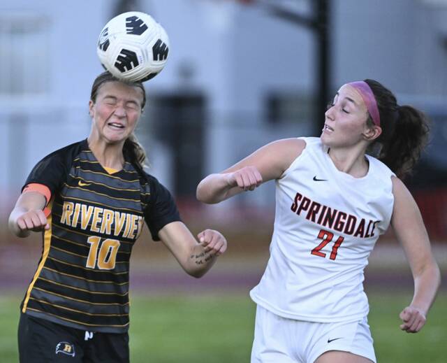 Riverview girls soccer caps season in WPIAL quarterfinals