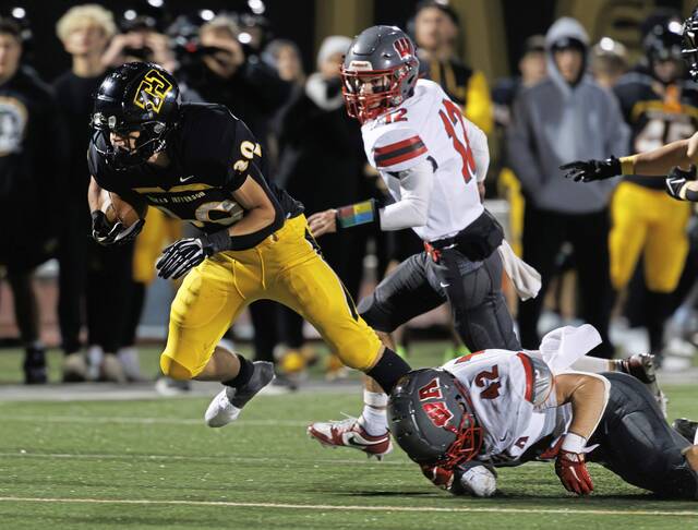 Tyler Eber runs for 238 yards, 2 TDs as No. 1 Thomas Jefferson rolls past West Allegheny