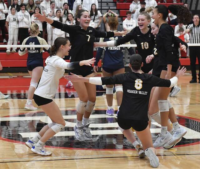 Quaker Valley girls volleyball makes more history with 1st WPIAL title