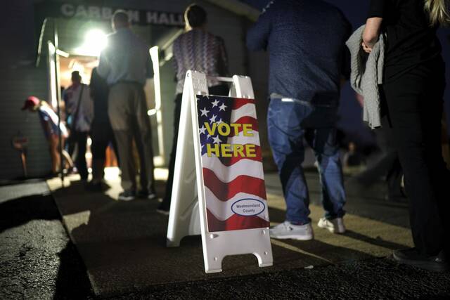 Western Pa. voters cast their ballots amid expected record voter turnout
