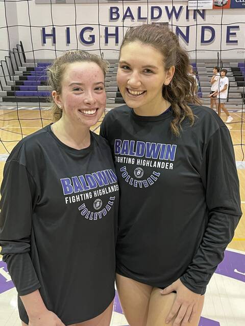 Baldwin volleyball teammates taking talents to Pitt-Johnstown