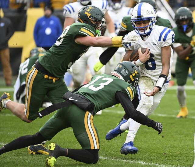 Trib HSSN football team of the week for Nov. 24, 2024<span class="headline-video">Video <i class="fa-solid fa-circle-play"></i></span>