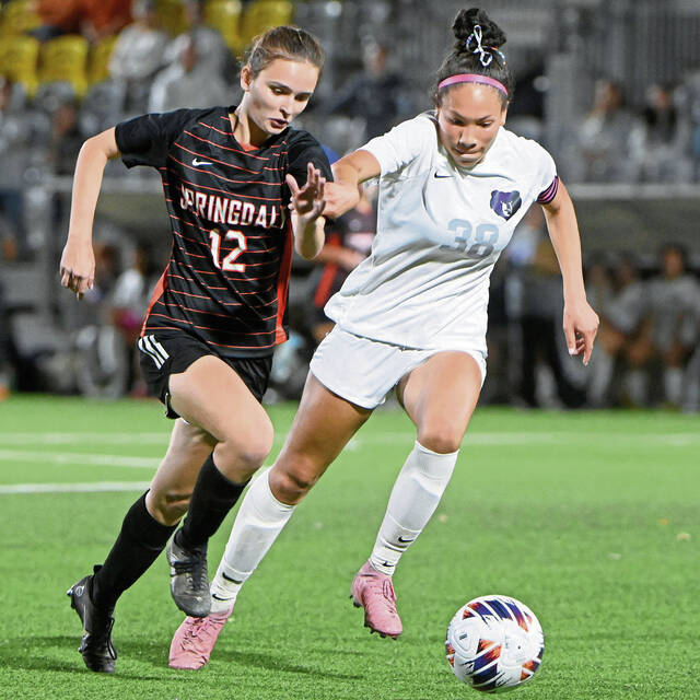 Springdale’s Briana Ross named 2024 A-K Valley Girls Soccer Player of the Year
