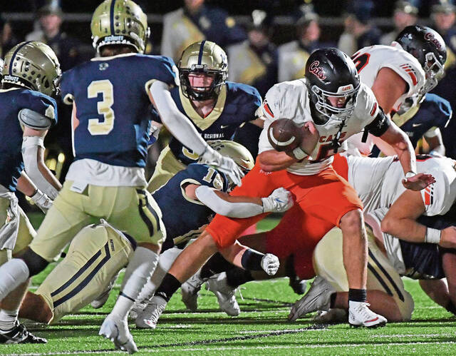 Ankle injury just a temporary setback for Franklin Regional linebacker