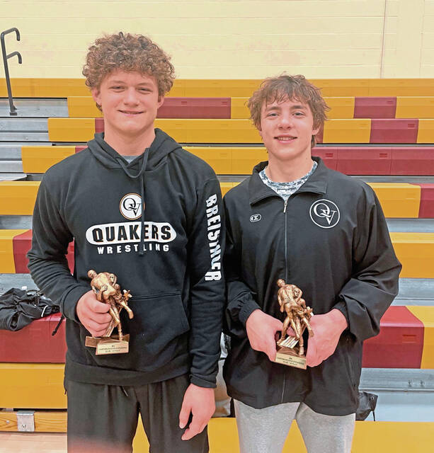 Quaker Valley wrestlers show potential, win 2 titles at Chartiers-Houston tournament
