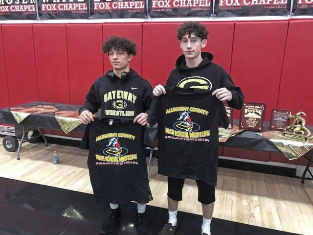After slow start, Gateway wrestlers rally at Allegheny County tournament