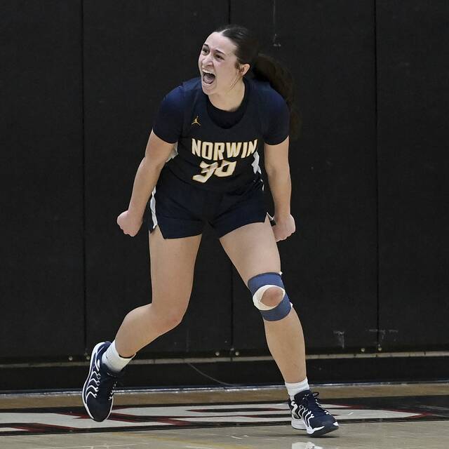 Norwin uses late surge to roll past Upper St. Clair in girls Section 2-6A basketball showdown