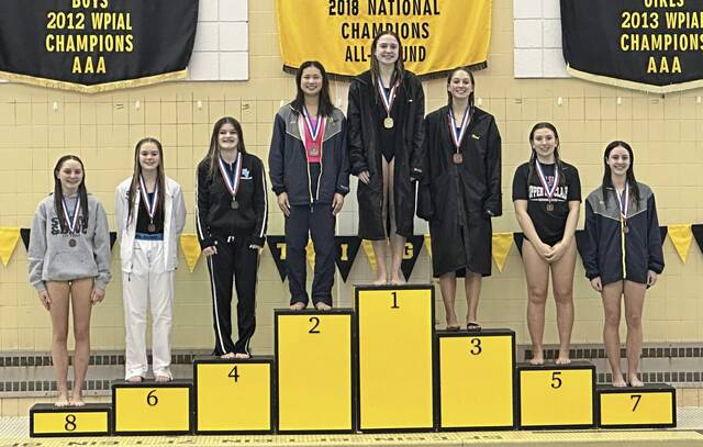 North Allegheny sweeps WPIAL Class 3A diving gold