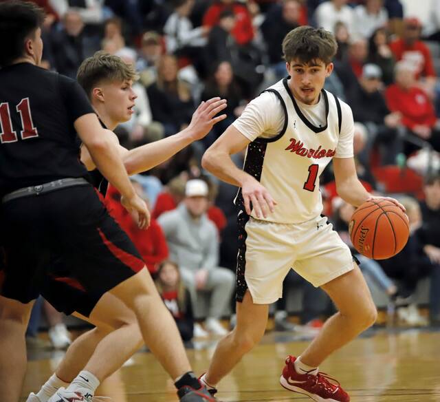 Trib HSSN boys basketball player of the week for Feb. 23, 2025<span class="headline-video">Video <i class="fa-solid fa-circle-play"></i></span>