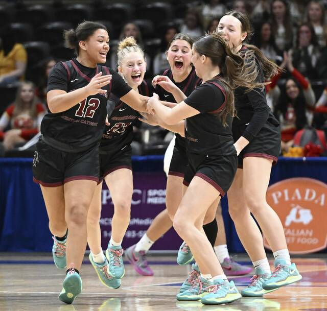 Greensburg Central Catholic girls ready to lace ’em up in state tournament