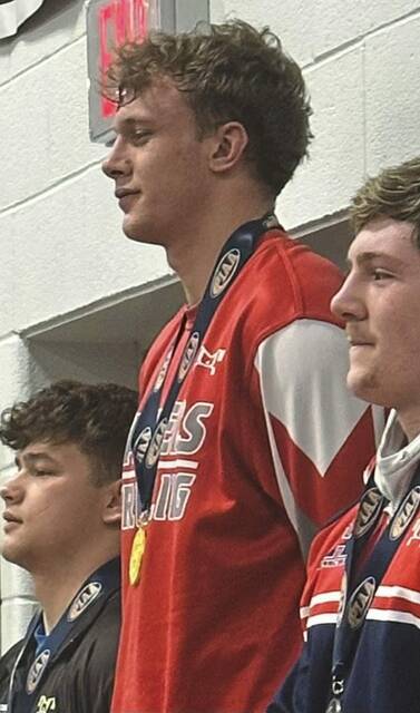 Fort Cherry’s Welsh earns only gold for WPIAL at Class 2A wrestling regionals