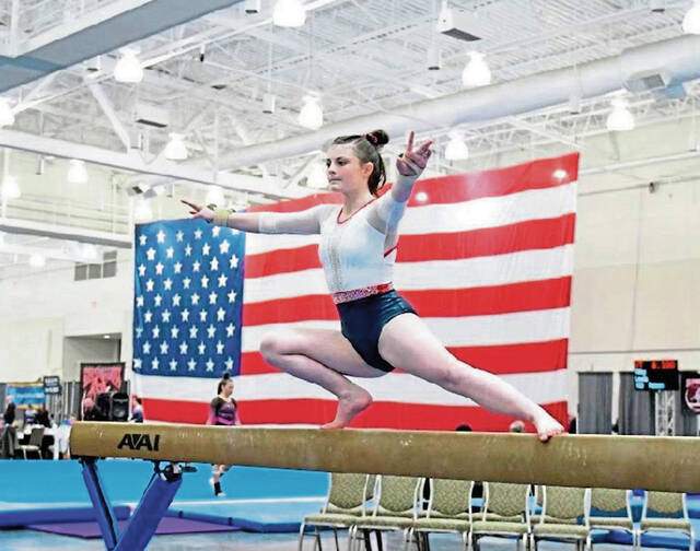Freeport’s Allyson Turk hopes to build off medal-laden sophomore gymnastics season