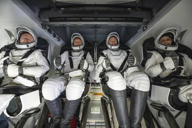 NASA astronauts Butch Wilmore and Suni Williams return to Earth after 9  months stuck in space | TribLIVE.com