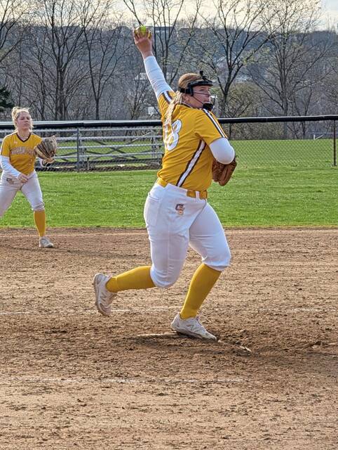 Scarpa shuts down Freeport as Greensburg Salem erupts for Section 1-4A softball win