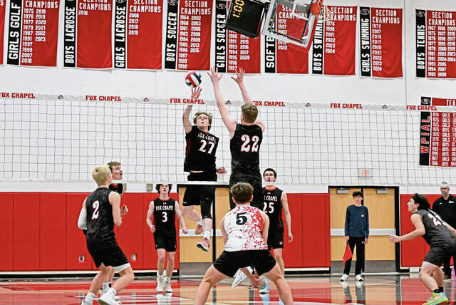 Fox Chapel boys volleyball determined to make run at playoff spot